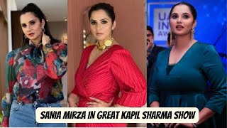 Sania Mirza cried in Great Kapil Sharma show when asked about her biopic [upl. by Farika]