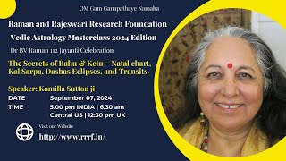 The Secrets of Rahu amp Ketu – Natal chart Kal Sarpa Dashas Eclipses and Transits [upl. by Yvette]