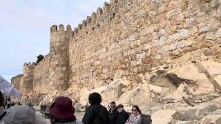 Fortified Walls Avila Spain 🇪🇸 [upl. by Ecirtaemed373]