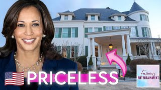 Kamala Harris 5 Million Brentwood Mansion amp DC Mansion  House Tour 2024 [upl. by Westberg]