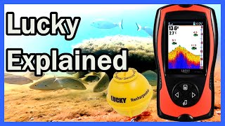 Lucky fish finder wireless tutorial explained the easy way [upl. by Darraj]