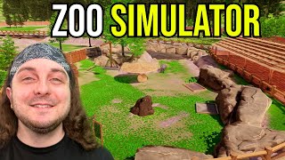 Is This NEW ZOO GAME ANY GOOD Zoo Simulator [upl. by Uhn]