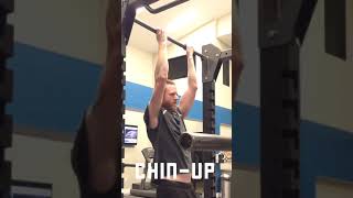 Chinup vs pullup [upl. by Naam349]