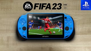 FIFA 2023  PS Vita Gameplay  Remote Play [upl. by Bunder]