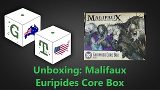 Unboxing Malifaux M3E  Euripides Core Box [upl. by Todd]