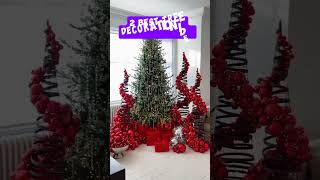 Best Christmas Tree Decoration Idea christamastree christmasdecor chritmastree christmas party [upl. by Amikat]