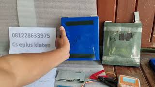 Prosedur merakit baterai Molis Motor Listrik LiFePo4 Battery Test Resistanse part II [upl. by Anolla]