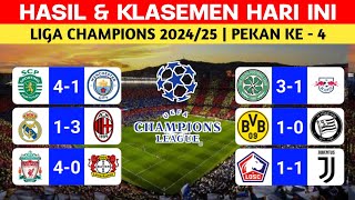 HASIL LIGA CHAMPIONS TADI MALAM [upl. by Adriane]