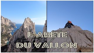 Aiguille de Sugiton  Arête du vallon Grande voie dans le Parc National des Calanques [upl. by Parhe]