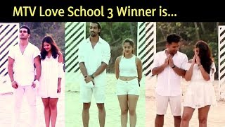 MTV Love School 3 Winners are Divya Sharma and Lalit Choudhary [upl. by Curzon266]