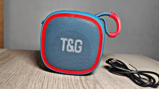 TampG Portable Wireless Bluetooth Speaker TG659 Review [upl. by Tranquada]