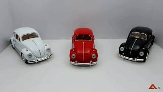 118 Volkswagen Beetle 1967 Diecast Model Car Toy [upl. by Yrogerg]