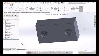 TUTORIEL SOlIDWORKS Conception dun Système Technique Traverse PIECE 4 [upl. by Higginbotham]