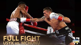 Oleksandr Usyk vs Thabiso Mchunu FULL FIGHT  17122016 [upl. by Irik]