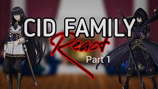 The Eminence In Shadow React To ShadowCid  Part 1  Cid Family  Season 2  ZENDOXx [upl. by Jempty]