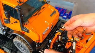 FACTORY VISIT ScaleART  PART 1 BRAND NEW RC TRUCK UNIMOG [upl. by Yrrat]