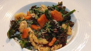 Chef Luke Holder creates a pasta recipe Orecchiette with purple sprouting broccoli [upl. by Janene]