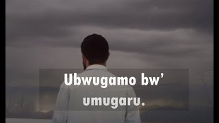 UBWUGAMO BWUMUGARU  Indirimbo nziza zo guhimbaza Imana by Isaac Nsengi Graham  Isagram Music [upl. by Tonina904]