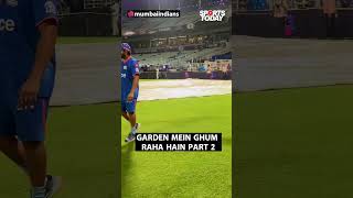 Rohit Sharma recreates iconic Garden mein Ghum Raha hai kya meme with Tilak Varma  Sports Today [upl. by Intosh]