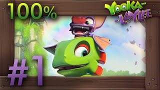 YookaLaylee  All Bosses No Damage [upl. by Hy]