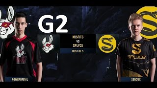 SPY vs MSF Game 2 Highlights 2017 EULCS SPRING SPLIT PLAYOFFS QUARTERFINAL 1 [upl. by Ydnil409]