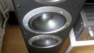 Denon AVR 1908  JBL ES80  BassI love you [upl. by Llennahc]