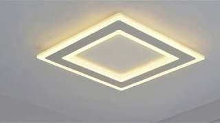 Top 5 modernas luces de techo led para sala de estar [upl. by Rabin]