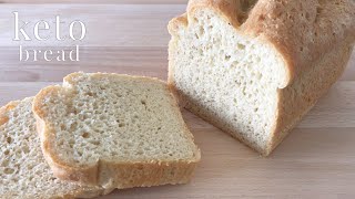 Keto Low Carb Bread  Eggless  Vegan [upl. by Lora]