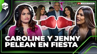 CAROLINE AQUINO Y JENNY BLANCO PELEAN EN FIESTA TELEMICRO AQUÍ TODA LA VERDAD [upl. by Saltzman]