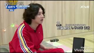 Super TV Kim Heechul came to Donghaes TV  One More Chance come to LIVE [upl. by Akvir981]