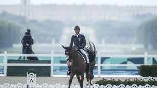 Equestrian riders at Paris Olympics horrified by video of Dujardin whipping a horse [upl. by Awra]