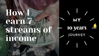 How I Built 7 Multiple Streams of Income  Financial Independence [upl. by Skip]