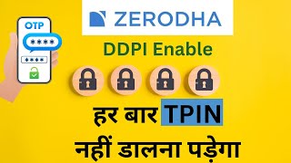 Zerodha TPIN Issue  TPIN CDSL  tpin authorisation zerodha  Avoid TPIN  DDPI Zerodha  TPIN Kite [upl. by Eidderf]