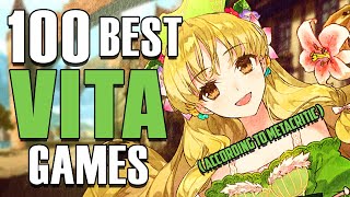 Top 100 PS VITA GAMES According to Metacritic [upl. by Attenat848]