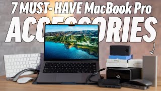 MUST HAVE 14” amp 16” MacBook Pro Accessories for 2022 [upl. by Innek]