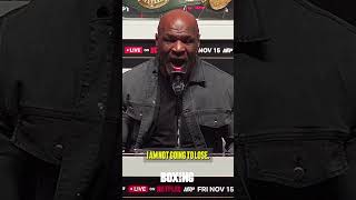 Mike Tyson Snaps At Reporter During Jake Paul Press Conference [upl. by Ahsinrat]