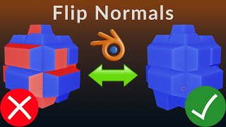 Jak obrócić ściany w Blenderze Flip Normals [upl. by Caddric]