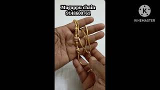 💐💐💐Mugappu chain collectionReal Gold look 9148600761💐💐💐 [upl. by Salvucci]