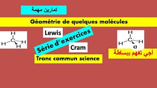 Stéréochimie  représentations de  Cram Newman et Fisher [upl. by Asus]