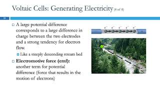 203 Voltaic Cells Generating Electricity from Spontaneous Chemical Reactions [upl. by Ralf]