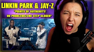 Linkin Park amp JayZ  Points Of Authority  99 Problems  One Step Closer  FIRST TIME REACTION [upl. by Droffats]