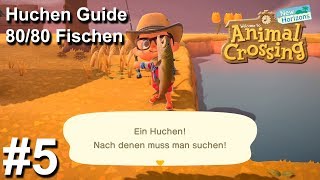 Huchen Stringfish Guide 80 von 80 Fischen  Museumstour  Animal Crossing New Horizons 5  Deutsch [upl. by Thamora]