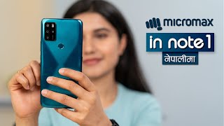 Micromax In Note 1 Full Review नेपालीमा [upl. by Weed]