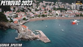 Petrovac 2023  dron snimak letovanje Crna Gora 2023 Montenegro petrovac 2023 [upl. by Ainoloppa]