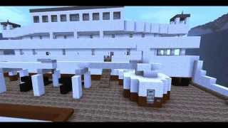 Minecraft  The RMS Titanic  2nd Version Abandoned see description [upl. by Bartholomeo]