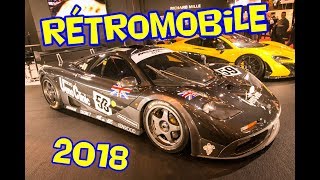 LE MEILLEUR DU RETROMOBILE 2018 [upl. by Broderick]