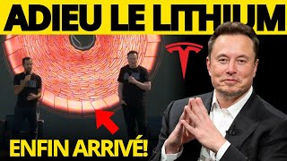 PLUS DE LITHIUM Elon Musk dévoile une NOUVELLE TECHNOLOGIE de batterie en aluminium pour Tesla [upl. by Nosde626]