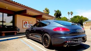 2015 Porsche Panamera e Hybrid Plug In PHEV FIRST DRIVE REVIEW [upl. by Aneev154]