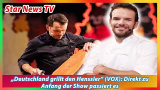 „Deutschland grillt den Henssler“ VOX Direkt zu Anfang der Show passiert es [upl. by Bart]