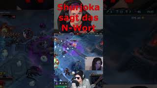 Alter Clip von Shurjoka wo sie im Stream das NWort sagt😱 shurjoka [upl. by Neroled]